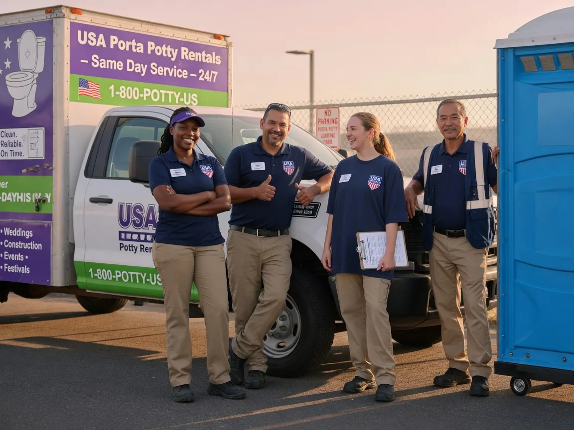 Porta Potty Rental company in Port Royal, VA